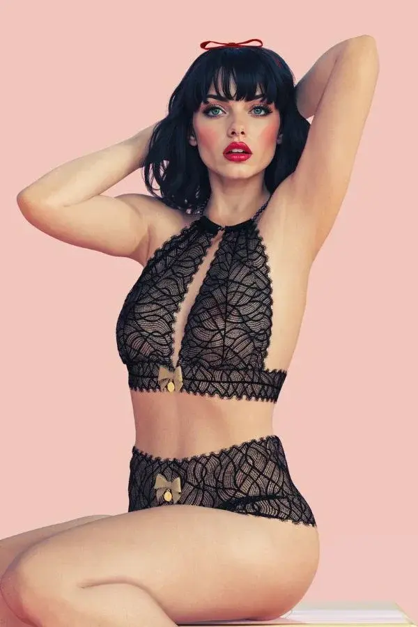 Bettie Page Low-Cut Bralette
