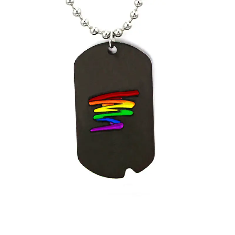 Collier colors rainbow