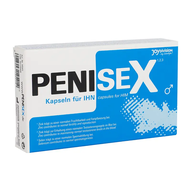 Complément Alimentaire Penisex Stimulant 40 Capsules - Joydivion