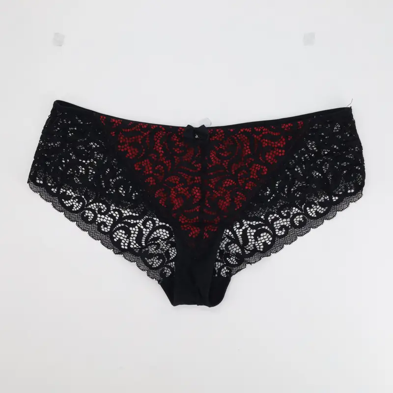 Culotte RougeGorge Noir