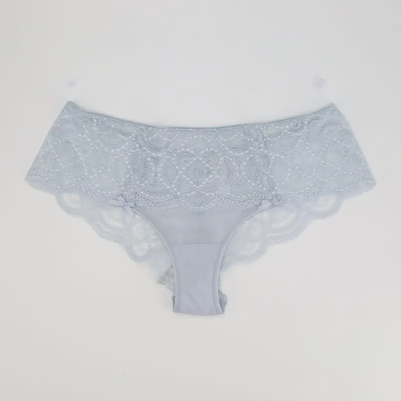 Culotte taille haute Chantelle Gris