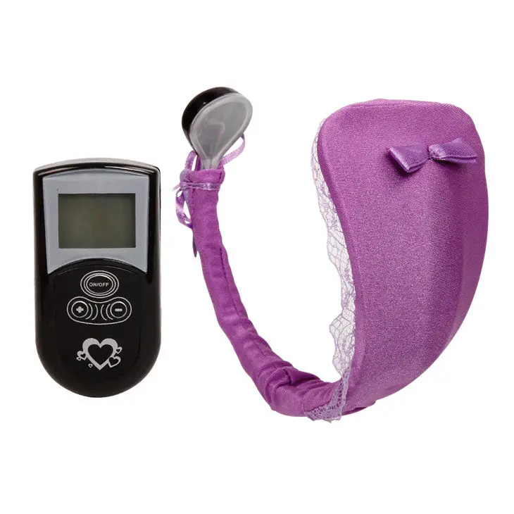 Culotte Vibrante Télécommandée Clip Violet - Baile
