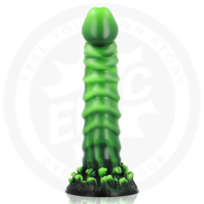 Gode Fantasy Alien avec ventouse Caelion Vert - Epic