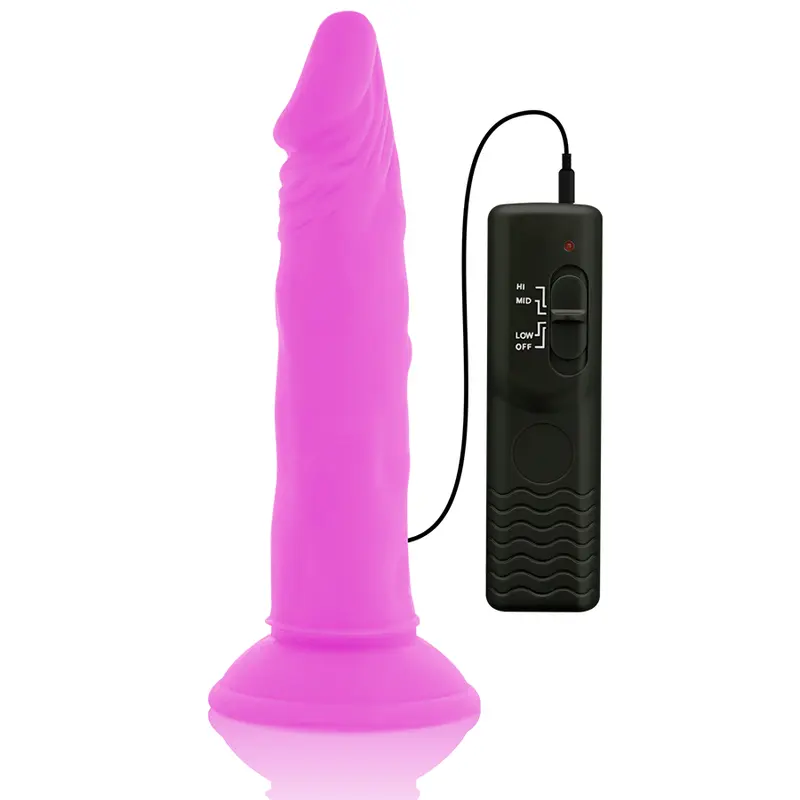 Gode vibrant flexible Diversia violet 23 cm - Diversia