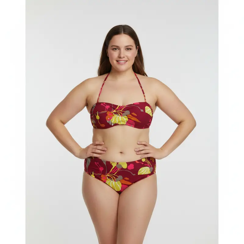 Haut de maillot Empreinte Violet