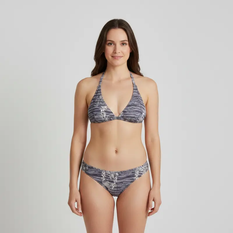 Haut de maillot Gris