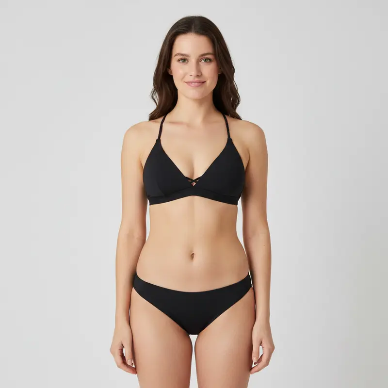 Haut de maillot Noir