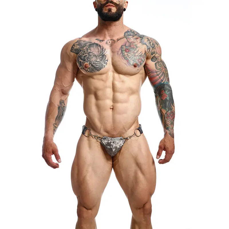 Jockstrap Dngeon Snap Gris Taille Unique - MOB