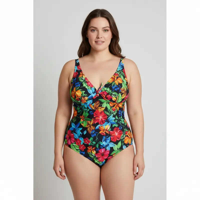Maillot 1 pièce Antigel Noir