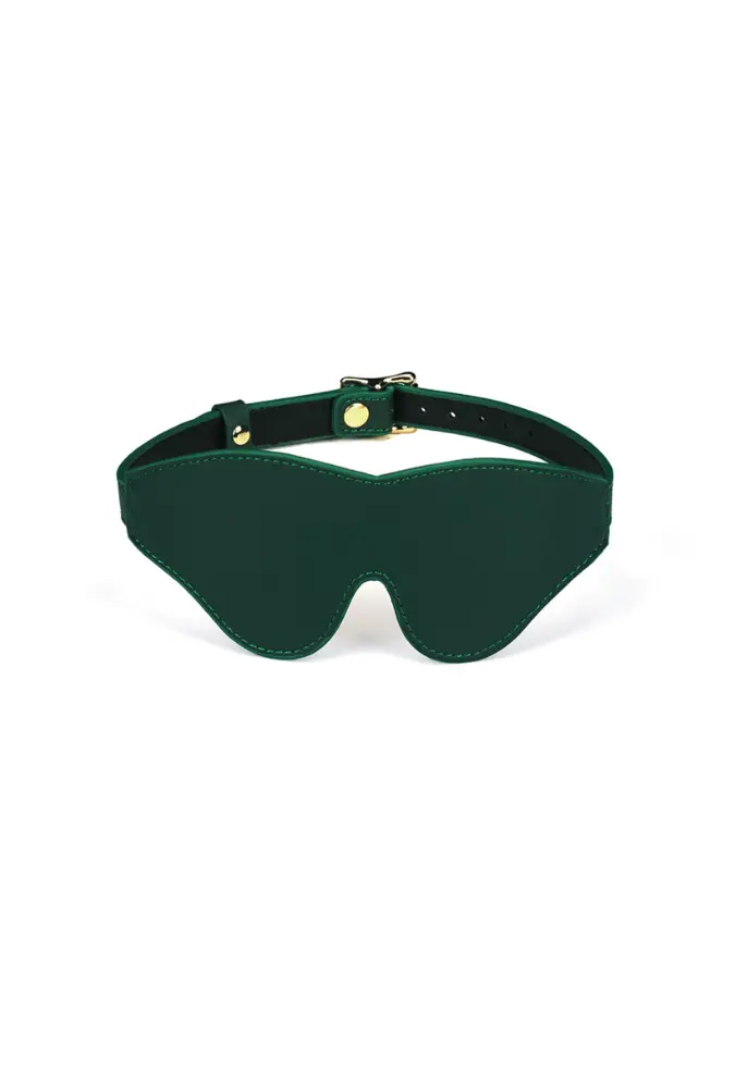 Masque Mossy Chic - Cuir Vert