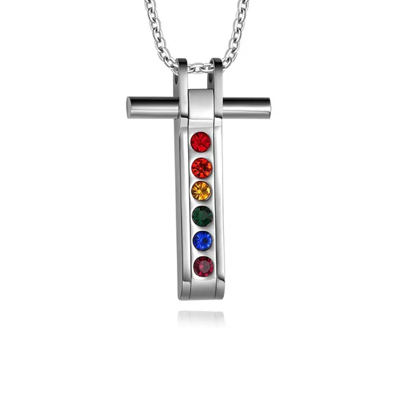 Pendentif couleurs rainbow