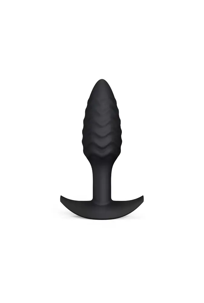 Plug anal en silicone texturé - Wavy Plug