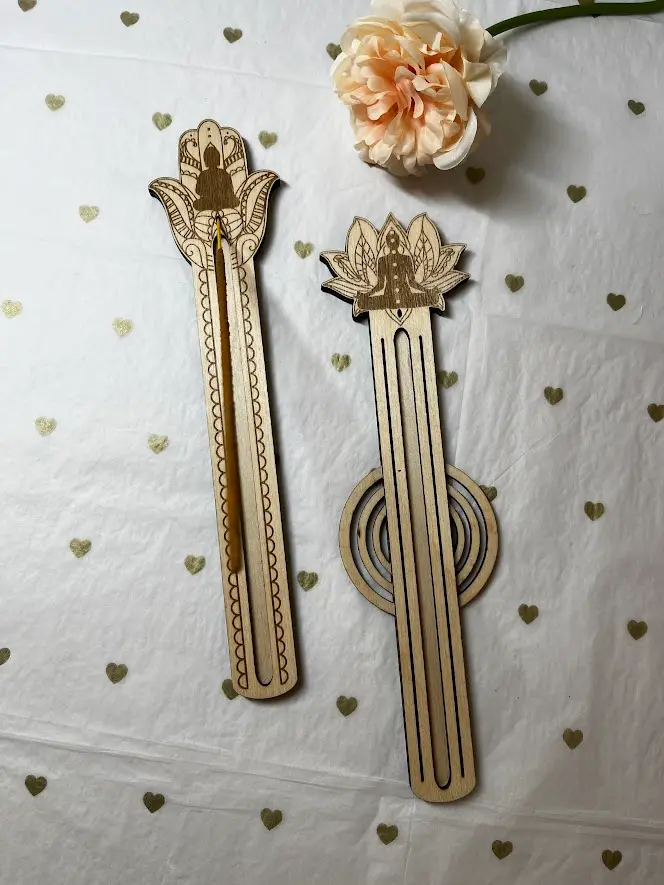 Porte encens en bois
