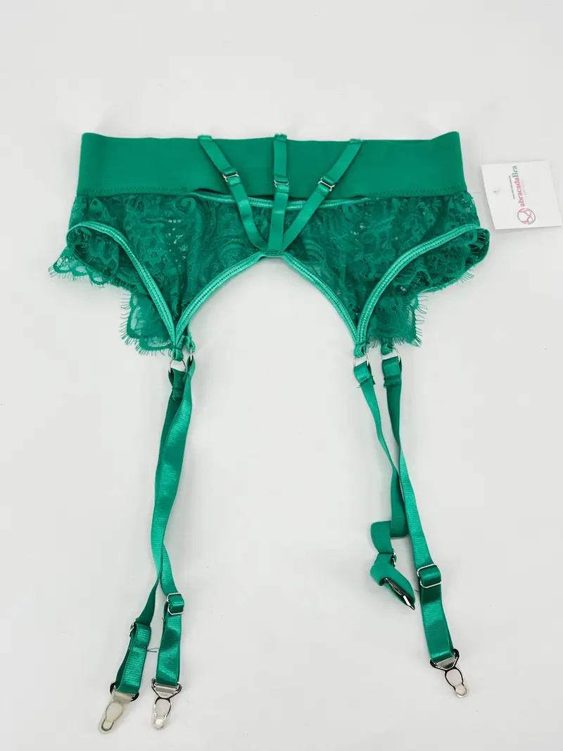 Porte-jarretelles Vert