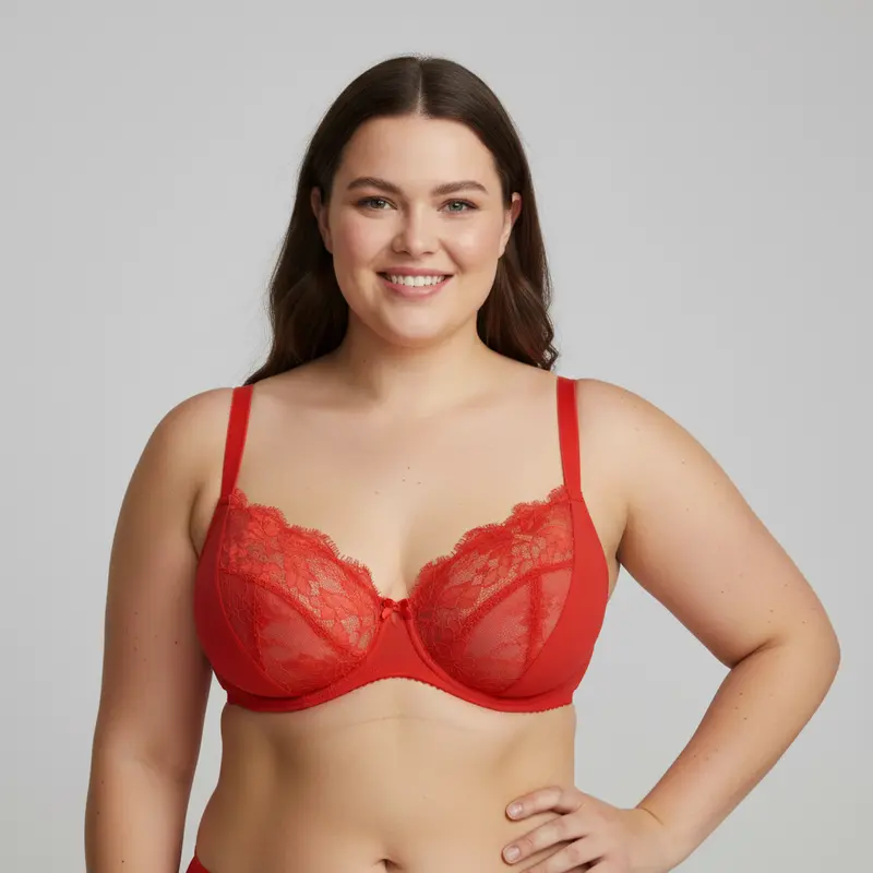 Soutien-gorge Implicite Rouge
