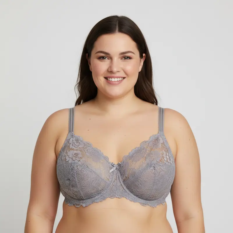 Soutien-gorge RougeGorge Gris