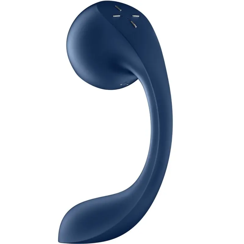 Stimulateur Double Pro+ Wave 4 Connecté Bleu - Satisfyer