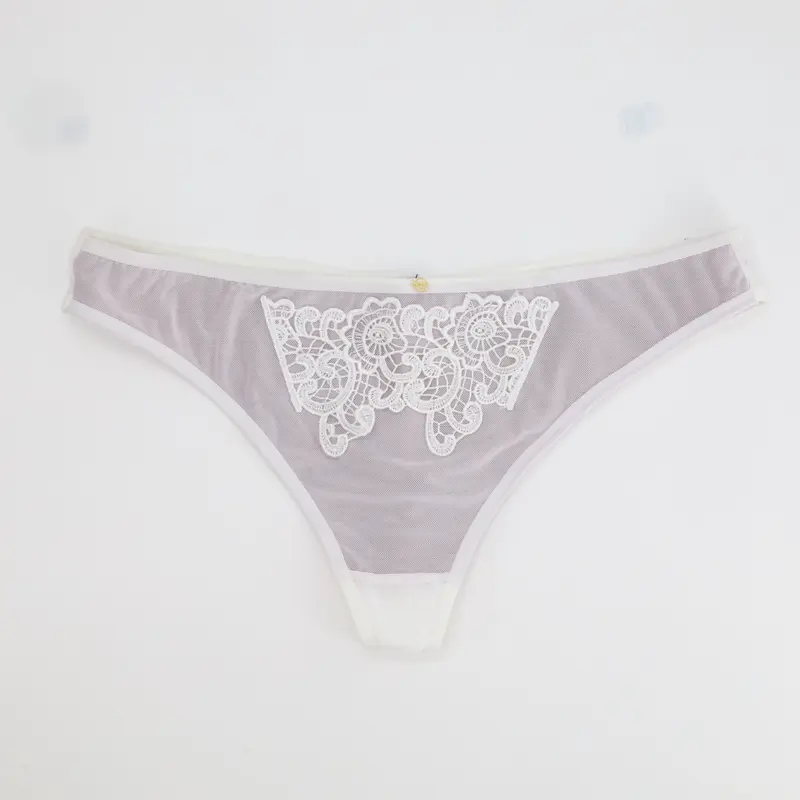 String Victoria's Secret Blanc