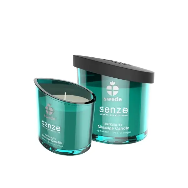 Tranquility- Vela de Massagem menta, rosa e laranja