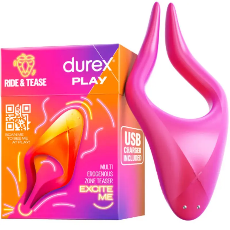 Vibromasseur Multi-Usage Ride & Tease - Durex